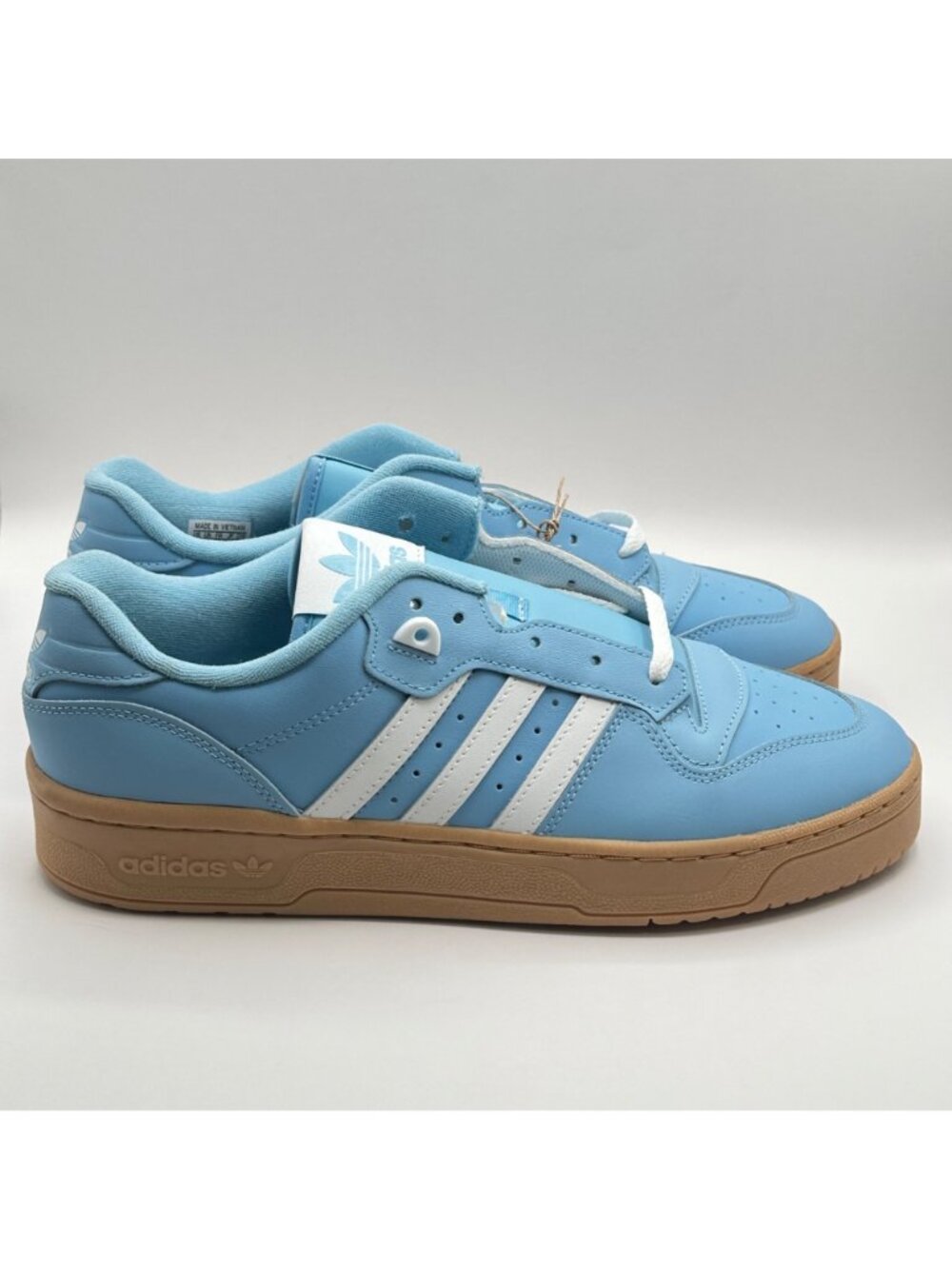 Men's Adidas OG Rivalry Low Size 11 Blue Gum JH7149 NEW - Picture 3 of 9